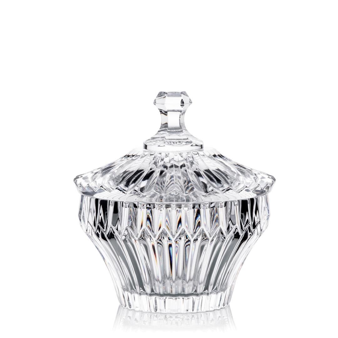 Rogaska Crown Jewel Kapaklı Şekerlik 12cm