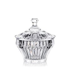 Rogaska Crown Jewel Kapaklı Şekerlik 12cm