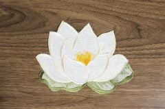 Lotus 6lı bardak altlığı 13cm