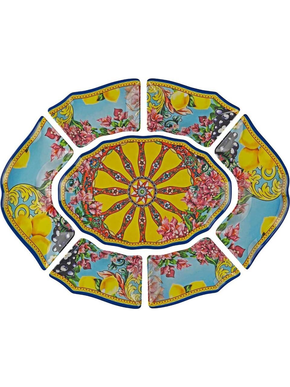 Solaire Melamin 7 Parça Meze Seti