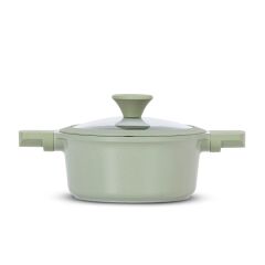 Wanelli Naturel Green 20 Cm Derin Tencere