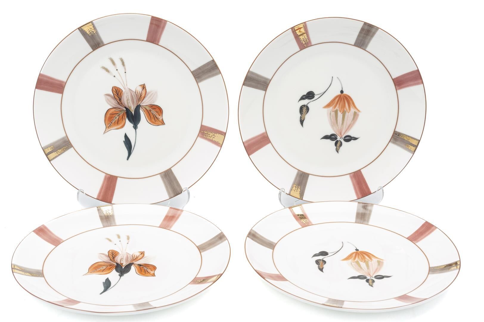 Rusty Pink 4lü Pasta Tabağı 20cm