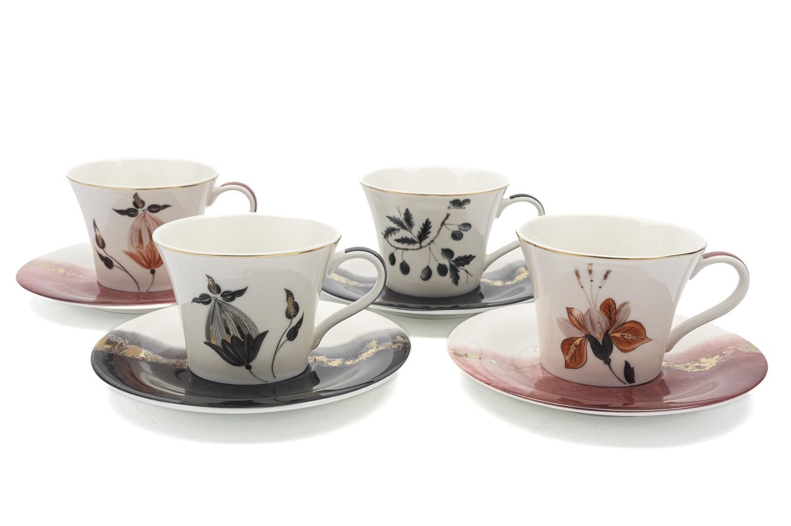 Rusty 4lü Kahve Fincanı Seti