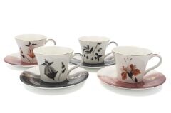 Rusty 4lü Kahve Fincanı Seti