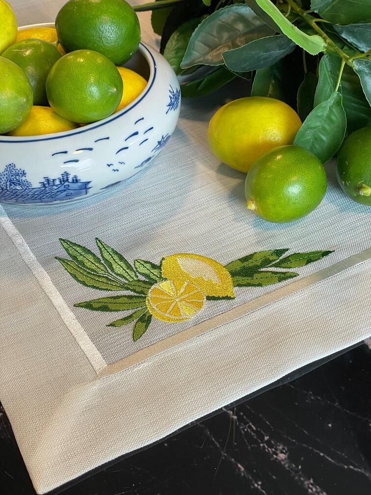 Limon Desen Runner 44x140 cm