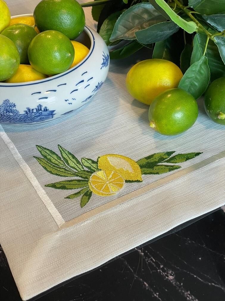 Limon Desen Runner 44x140 cm
