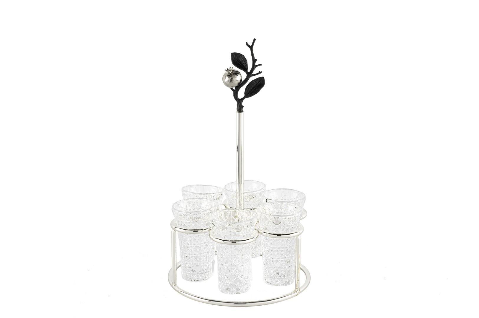 Silver 6lı Zemzemlik 16x27cm