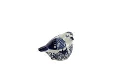 Blue Blanc Kuş Obje 15x12cm