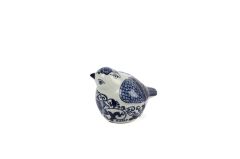 Blue Blanc Kuş Obje 15x12cm