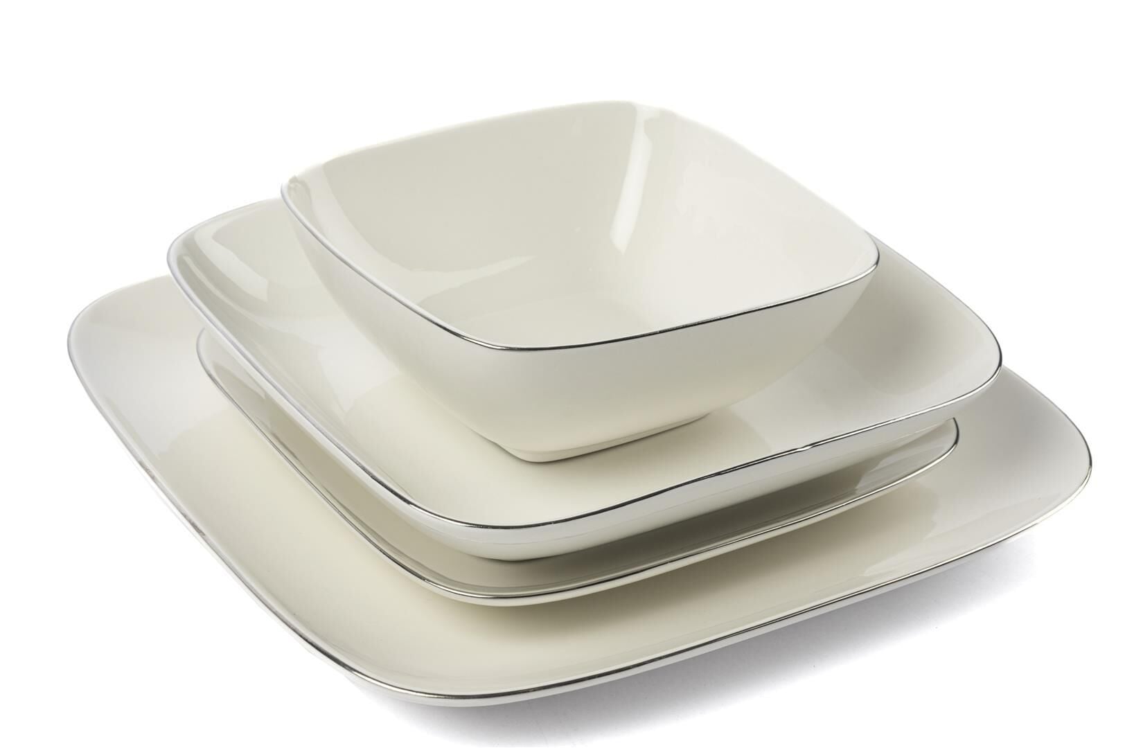 Sabrosa Silver 24 Prç Yemek Takımı