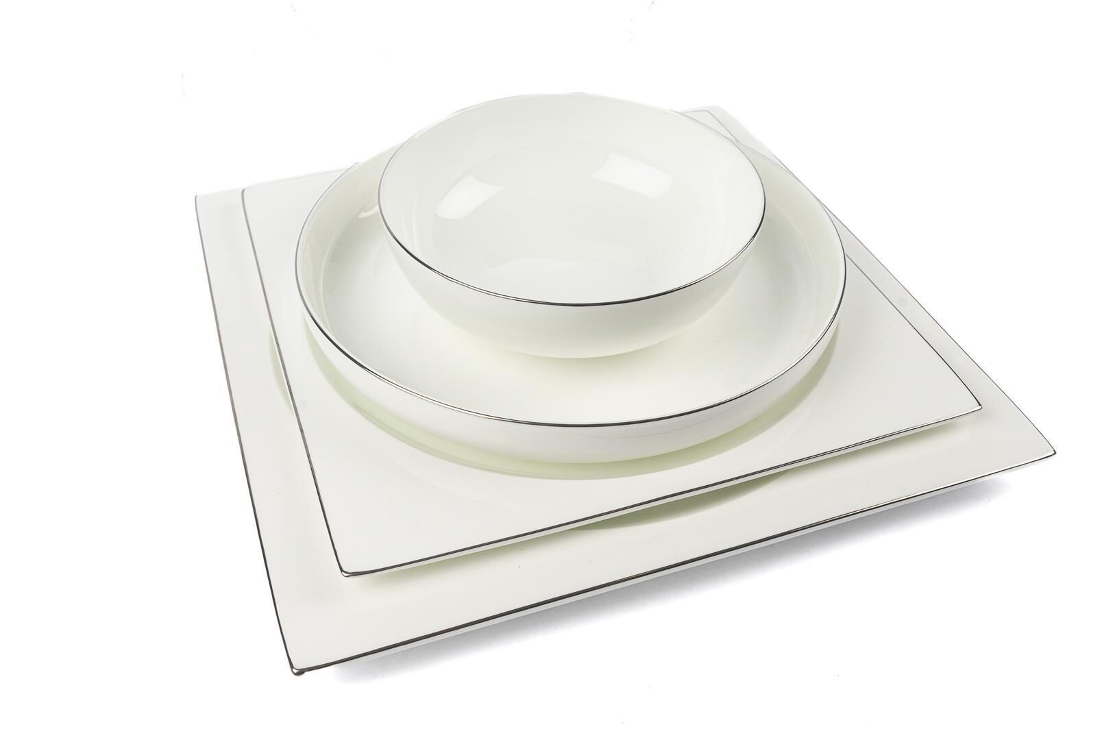 Naimas Silver 24 Prç Yemek Takımı