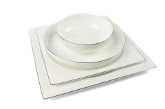 Naimas Silver 24 Prç Yemek Takımı