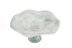 Alba Glass Cam Ayaklı Dek Tabak 31x29x14cm