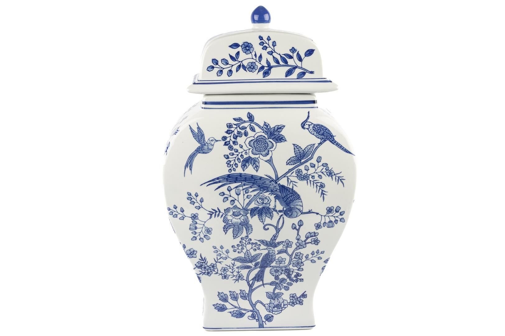 Mavi Kuşlar Ser Küp 26x12x47cm