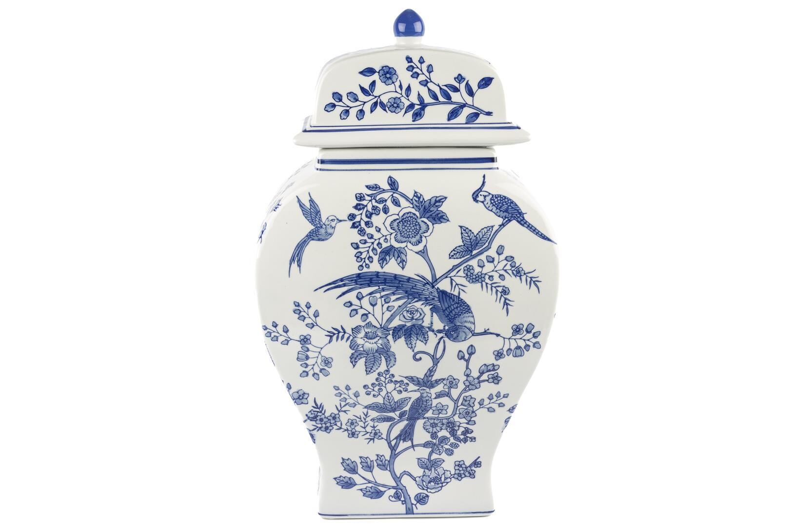 Mavi Kuşlar Ser Küp 26x12x47cm