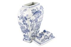 Mavi Kuşlar Ser Küp 22x11x38cm