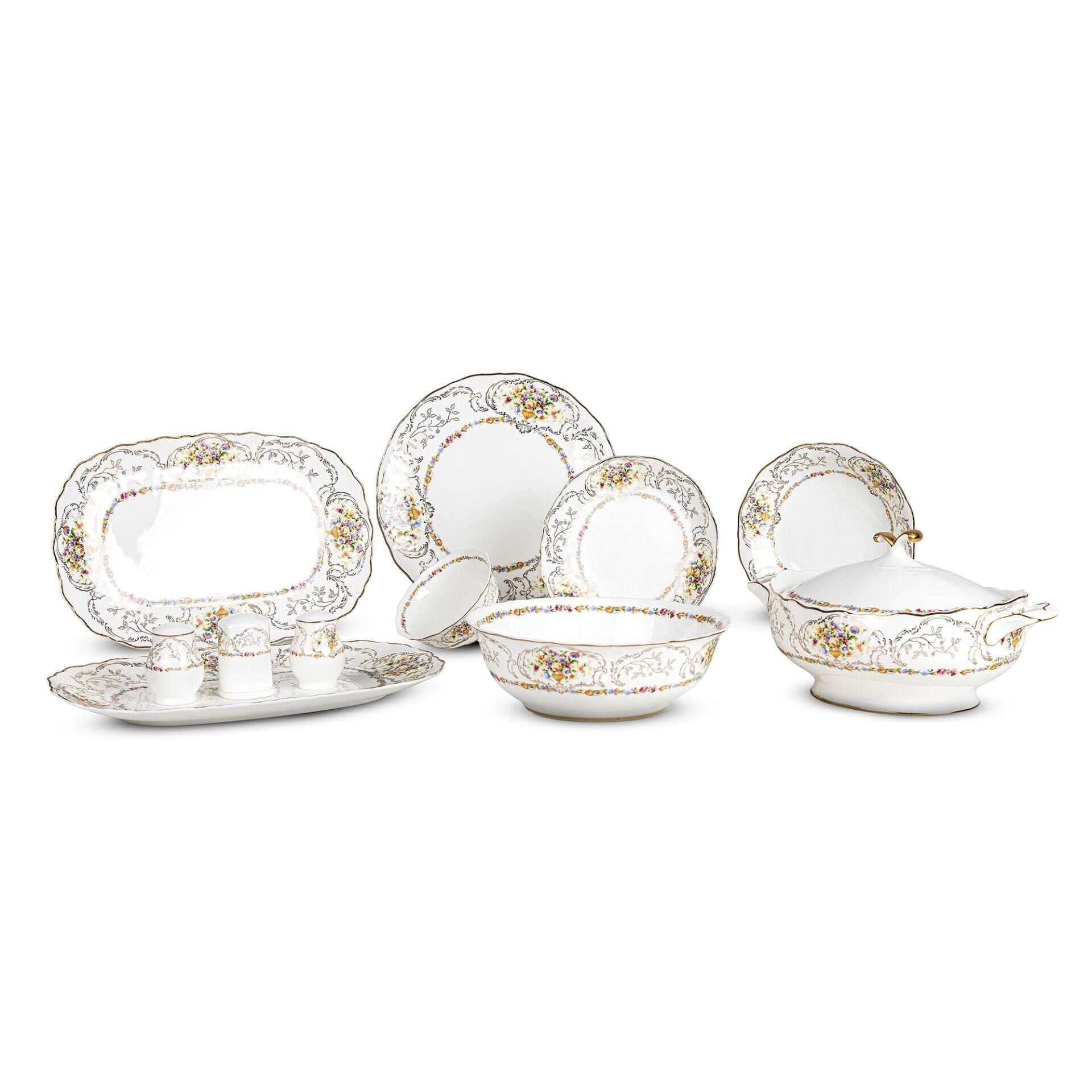 Wanelli Tiffany Vola 60 Prç Yemek Takımı