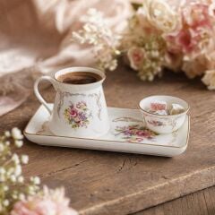 Wanelli Pia Flowers Kahve Seti 3 Prç