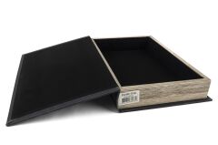 Black Kitap Kutu 30x20x5cm