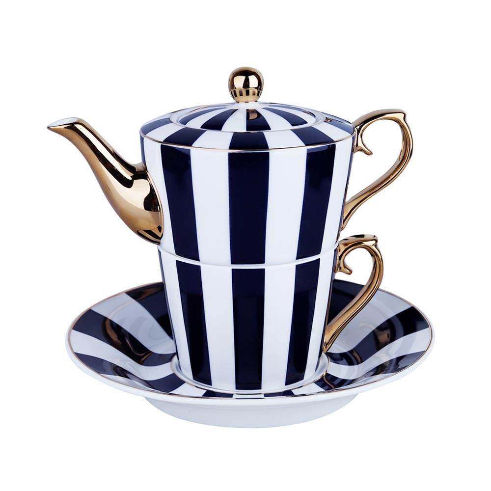 Odilia Tek Kişilik Demlik Fincan Seti