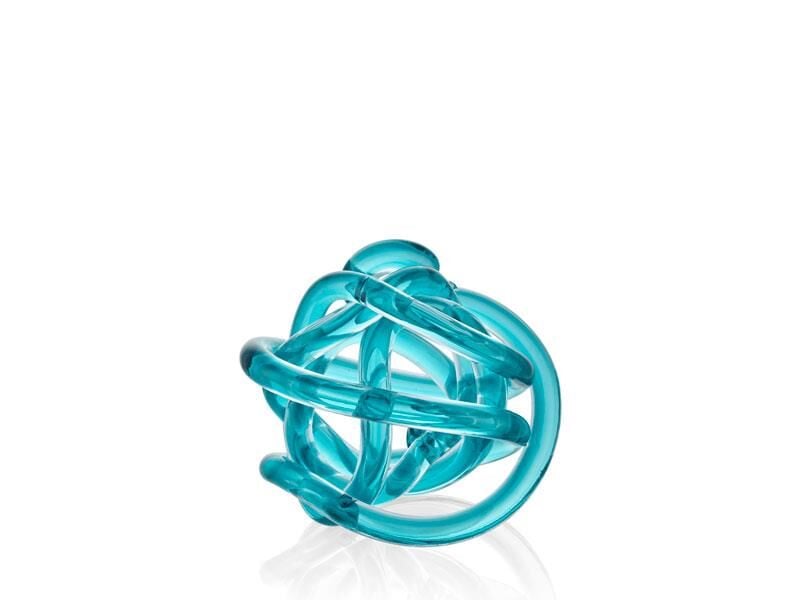 Glass Medium Green Ball 13 Cm