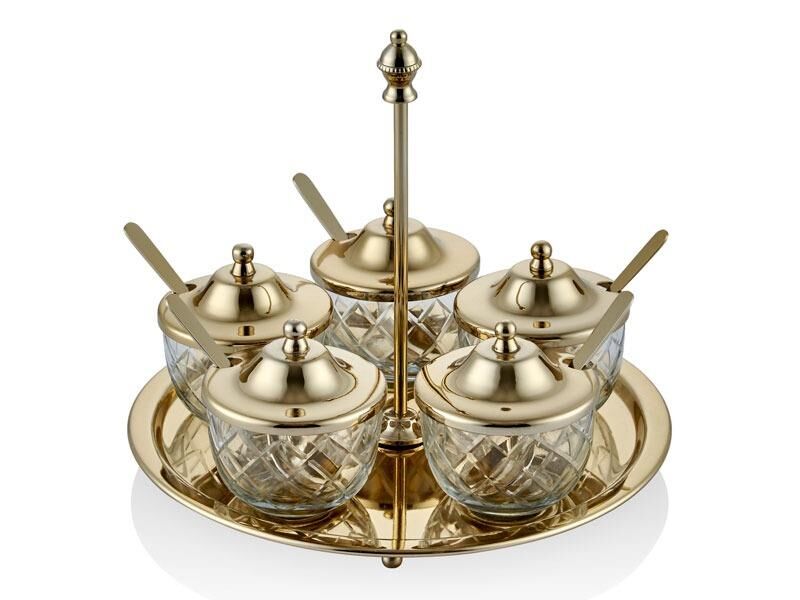 Dc Gold Baharatlık 5lı Set 23x23x19 Cm