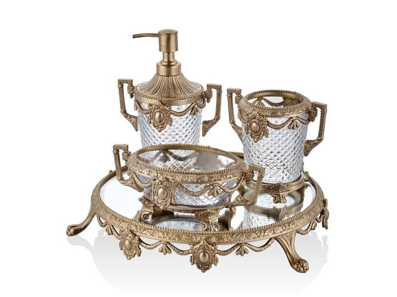 Luxurious Antik Gold Banyo Takımı