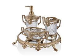Luxurious Antik Gold Banyo Takımı