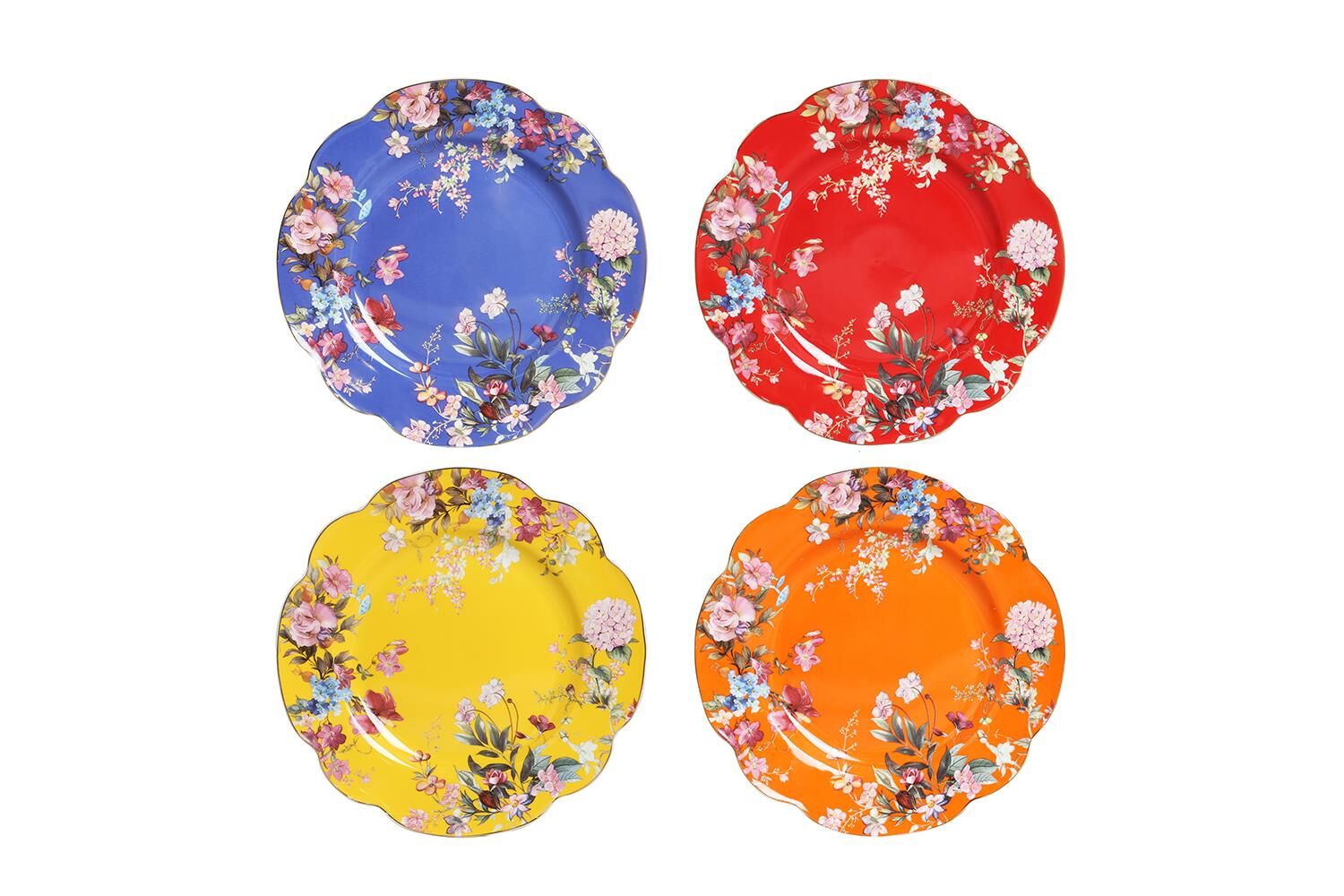 Hilda Bone 4lu Tabak Seti 28 cm