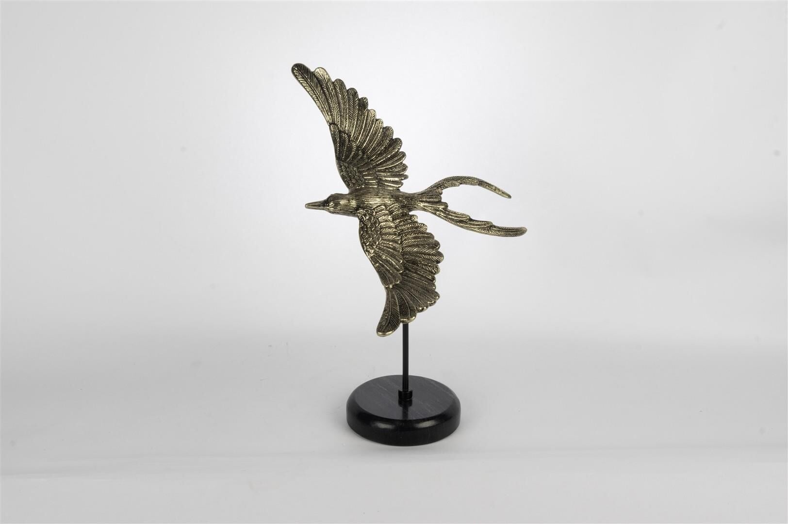 Antik Gold Kırlangıç Dek Obje 36cm