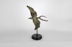 Antik Gold Kırlangıç Dek Obje 36cm