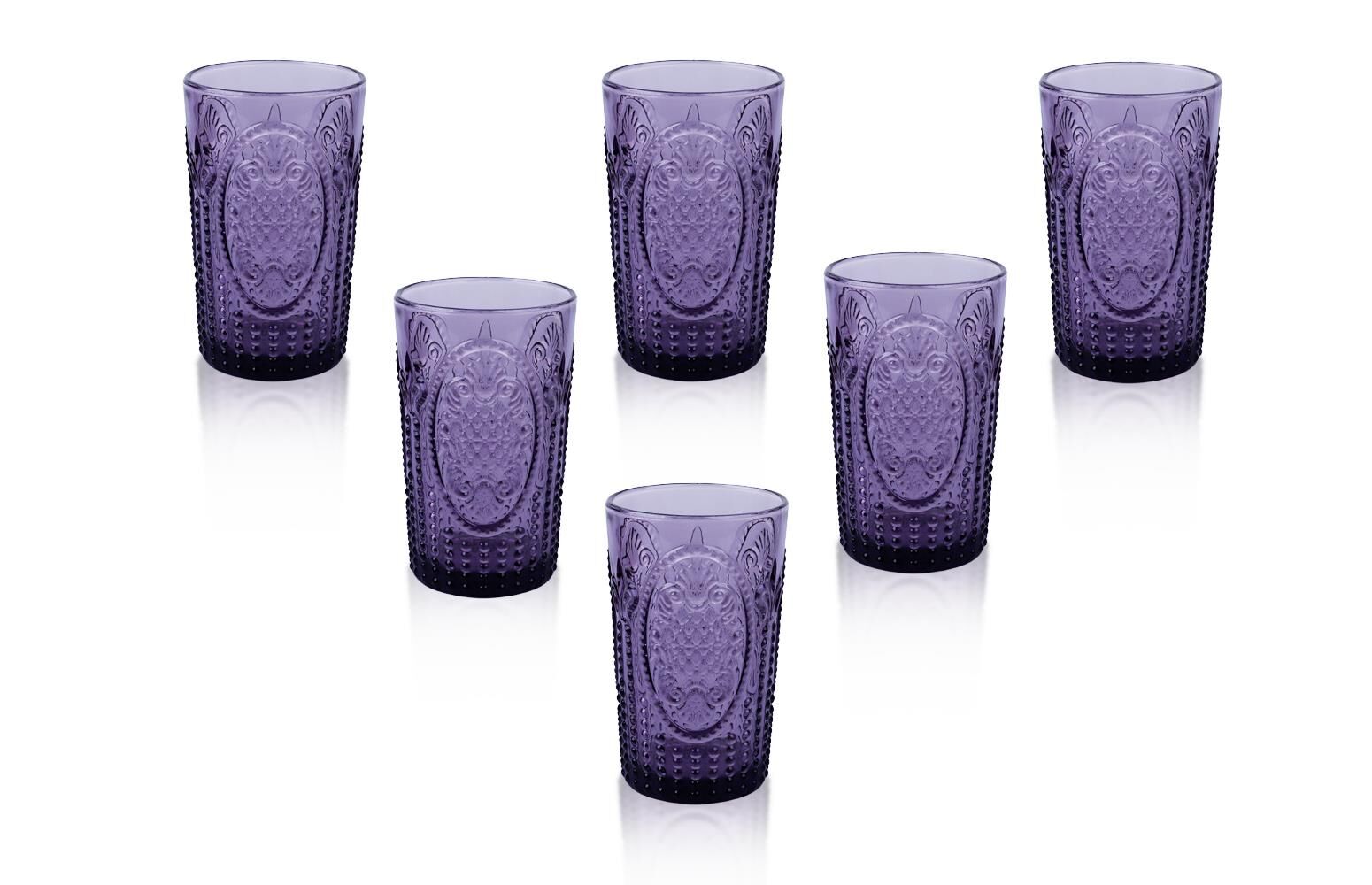 Clarissa 6lı Cam Meşrubat Seti