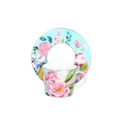 Peony Bone 6lı Çay Fincanı Seti