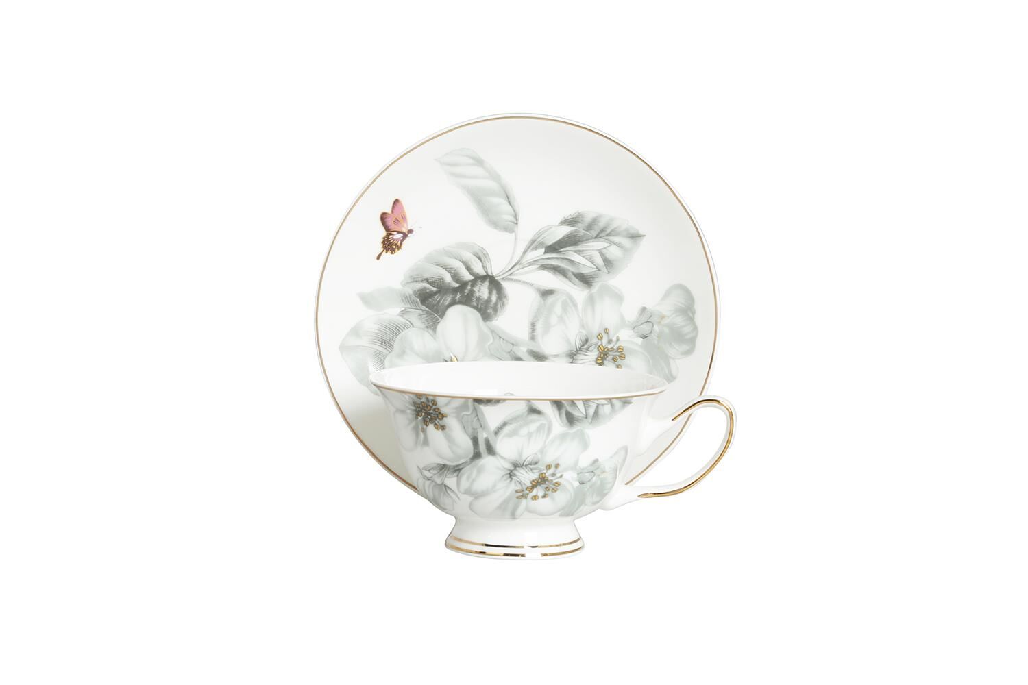 Harmonia Bone 2li Çay Fincanı Seti