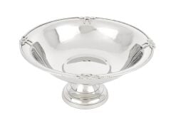 Silver Ayaklı Fiyonk Kase 32x16cm