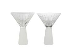 Kristal Buzlu Cam 2li Dondurmalık 11x16cm