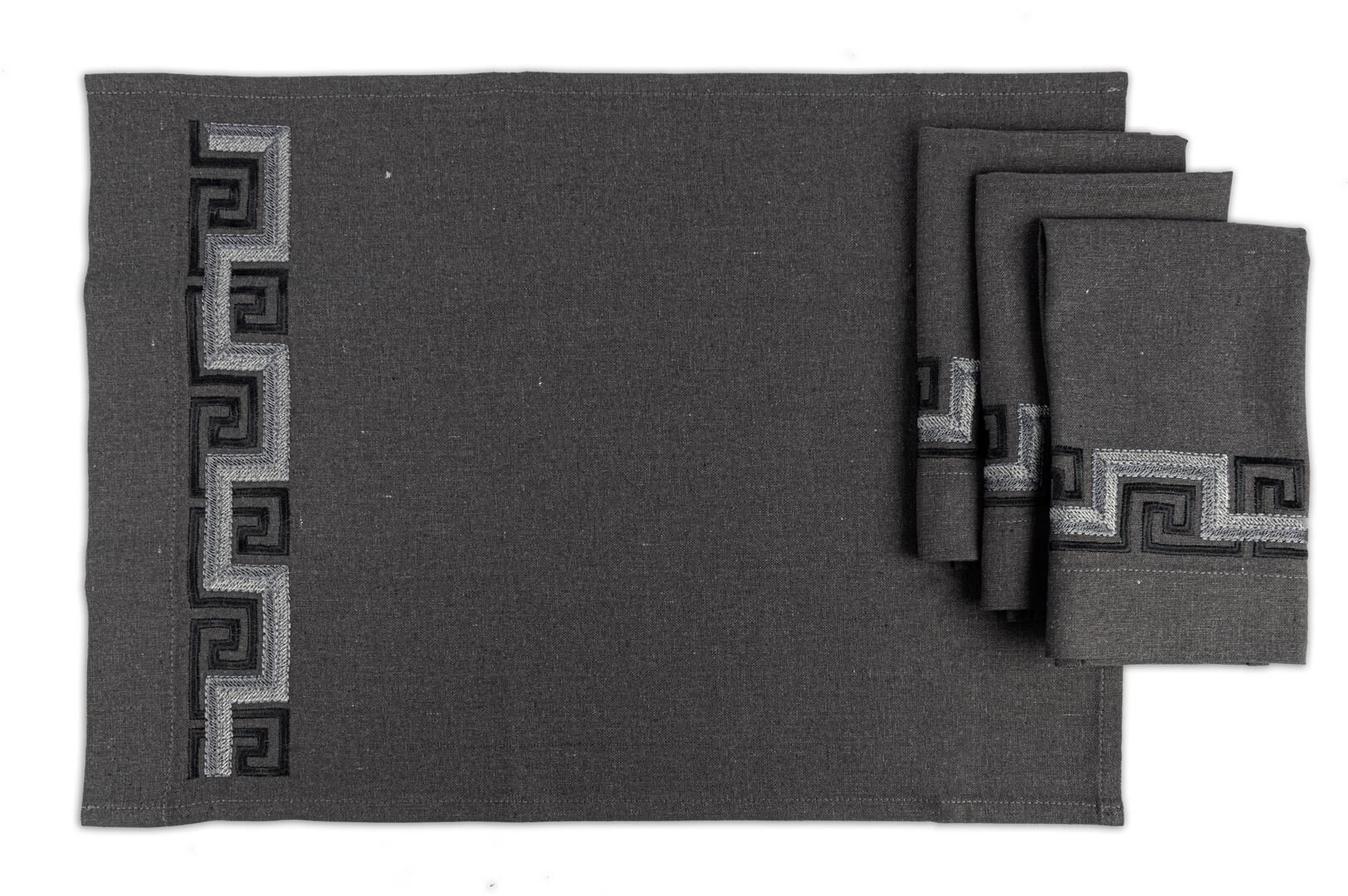 Greek El Havlusu Gri