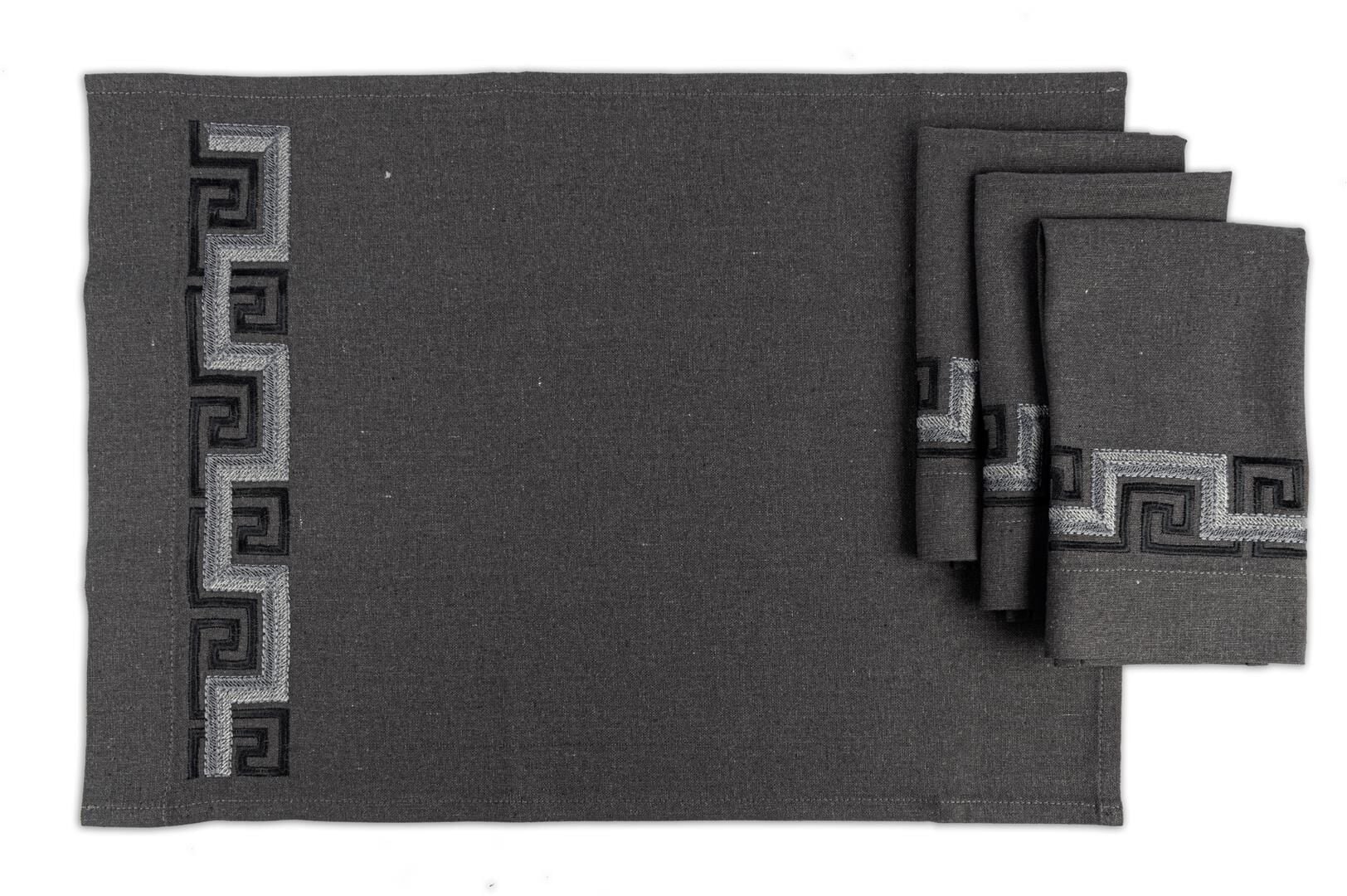 Greek El Havlusu Gri