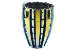 Renkli Porselen Vazo 19x27cm