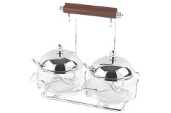 Nappa 2li Reçellik 24x13x19cm