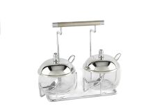 Perle Çelik Standlı 2li Reçellik Seti 21x12x18c