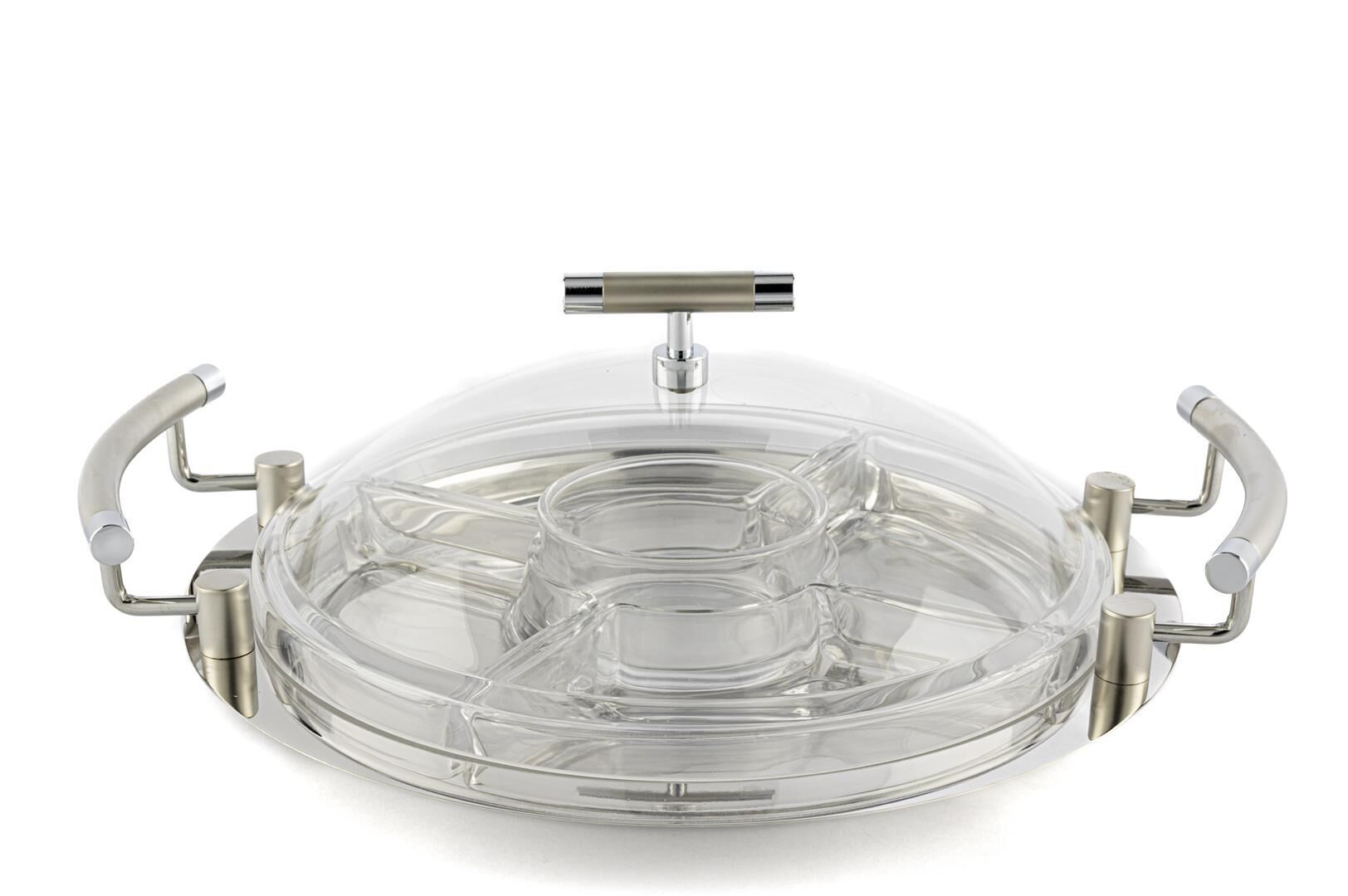 Perle 5 Bölmeli Kahvaltı Seti 38x31x13cm