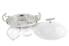 Perle 5 Bölmeli Kahvaltı Seti 38x31x13cm