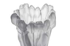 Buzlu Cam Vazo 22x22x32cm