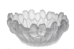 Buzlu Cam Dekoratif Kâse 30x30x14cm
