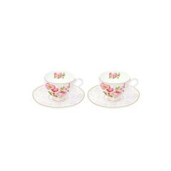 Fine China 2 Li Kahve Fincanı 75 Ml