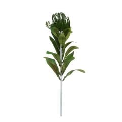Örümcek Çiçeği Dalı 80 Cm (Eskitme Yeşil)