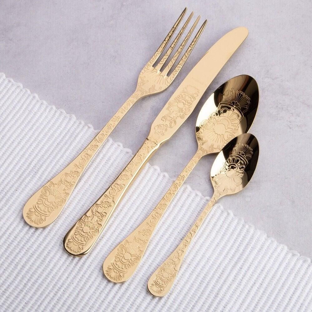Herdmar Santamarta Tam Gold 87 Prç Çatal Bıçak Takımı