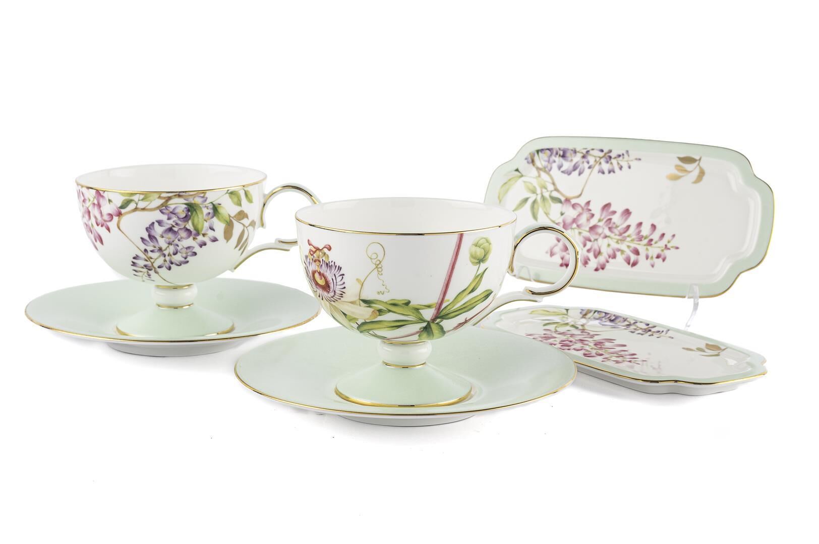 Happily 6 Prç 2li Çay Fincanı Seti 220cc