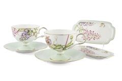 Happily 6 Prç 2li Çay Fincanı Seti 220cc